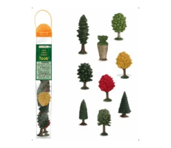 10 Arbres Figurines Jouet D'environ 5 Cm