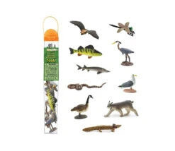 10 Figurines Animaux Des Grands Lacs