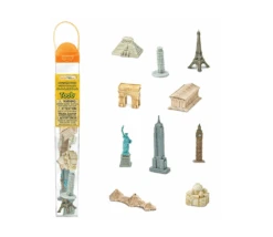 10 Monuments Du Monde Figurines Jouet Miniature