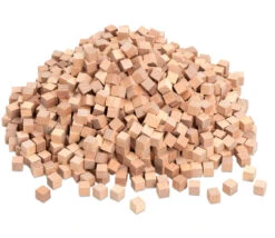 1000 Cubes Bois Neutre 1 X 1 X 1 Cm - 10 Mm