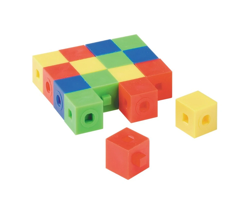 1000 Pions Cubes Multicolores Emboîtables 1 Cm Clipsables – Image 7