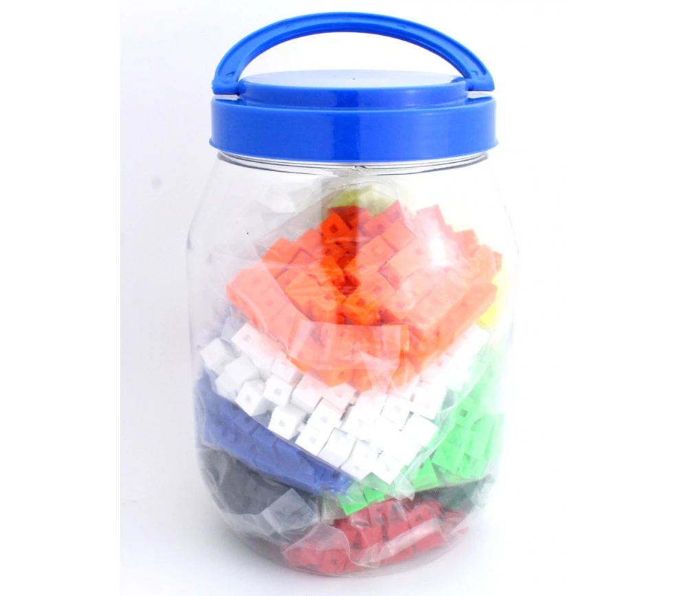 1000 Pions Cubes Multicolores Emboîtables 1 Cm Clipsables – Image 8
