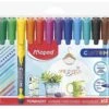 12 Feutres Marqueurs Couleurs Permanents Pour Personnalisation Bois, Plastique, Carton