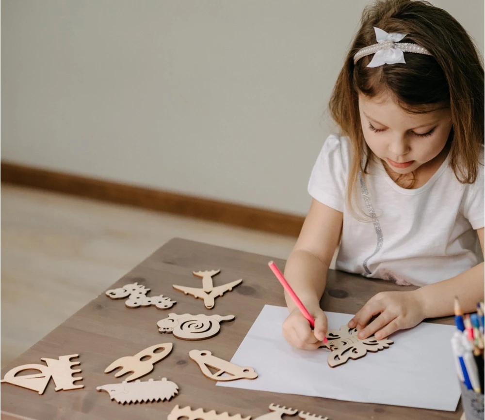 12 Outils De Traçage En Bois Formes Amusantes – Image 6