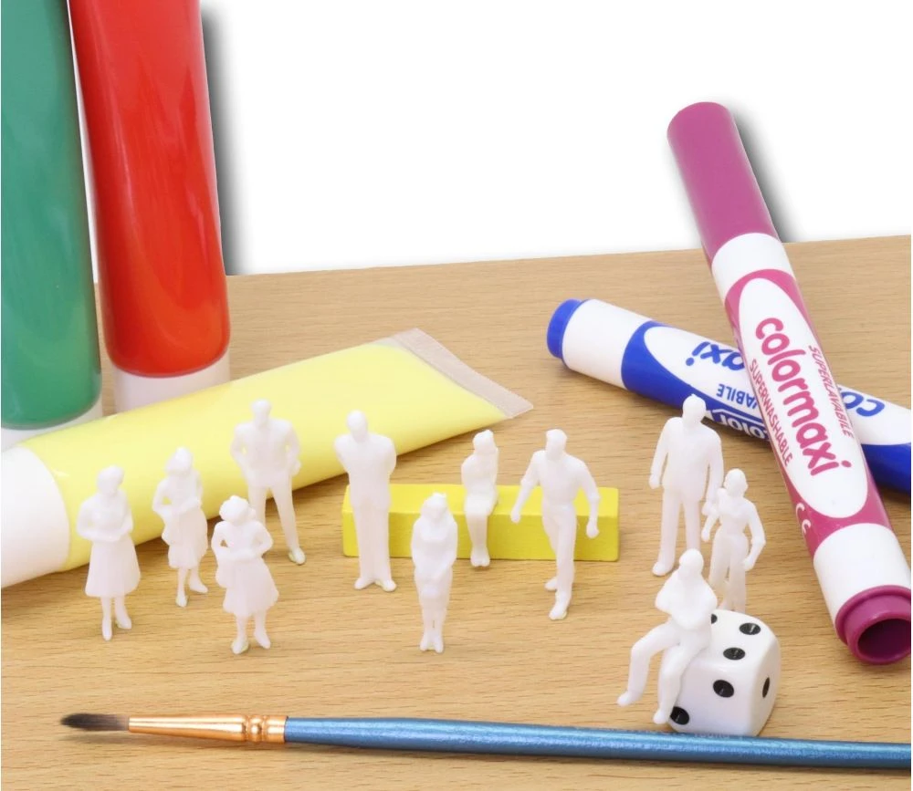 120 Personnages Miniatures à Peindre – Image 2