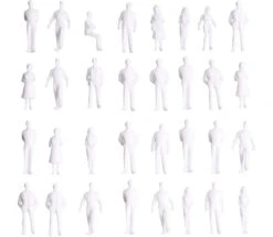 120 Personnages Miniatures à Peindre