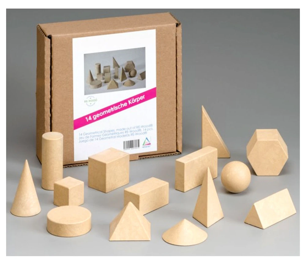 14 Formes Géométriques Bois Rewood - Cube Base 3 Cm – Image 4