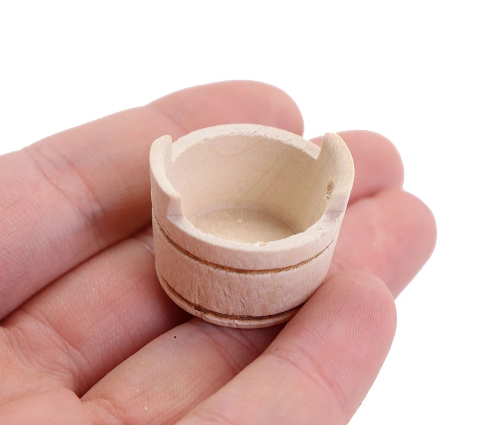 15 Miniatures En Bois Accessoires Maison – Image 6