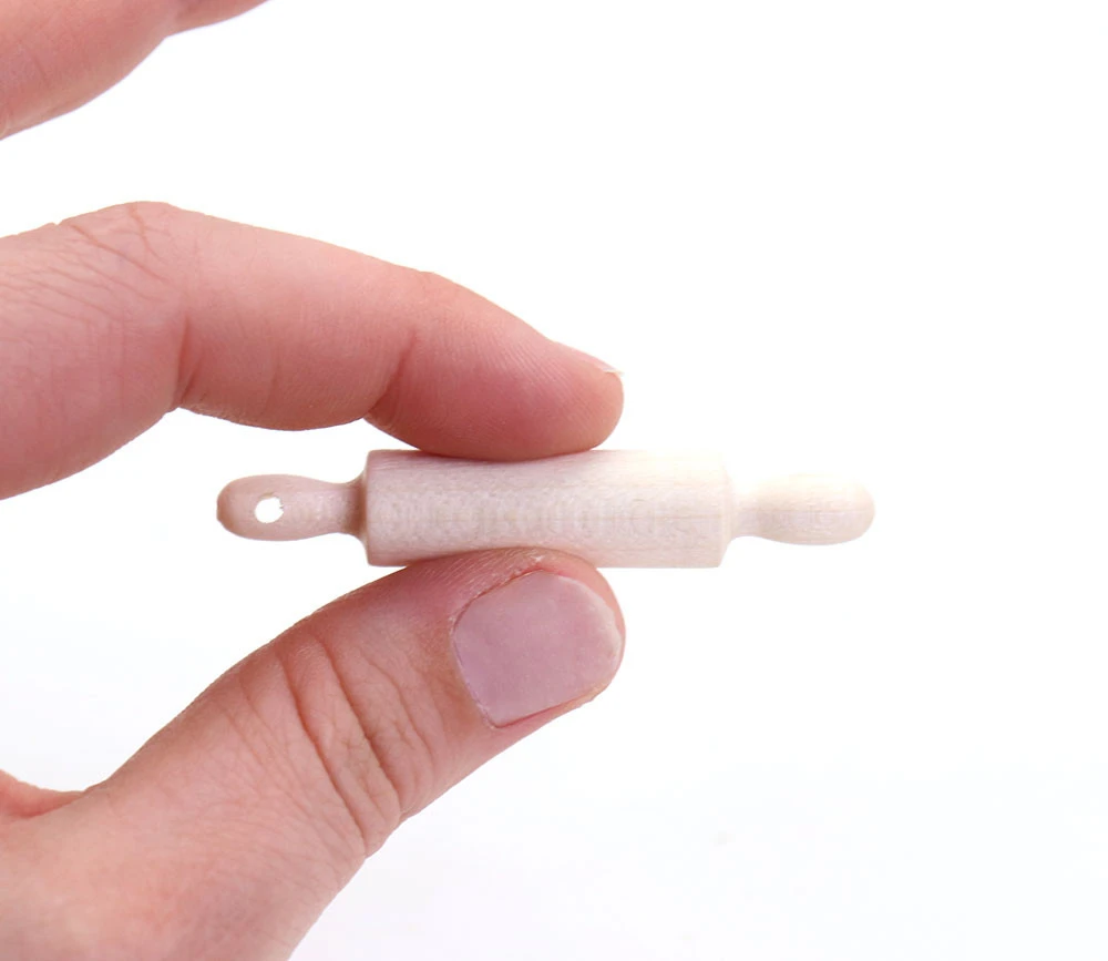 15 Miniatures En Bois Accessoires Maison – Image 7