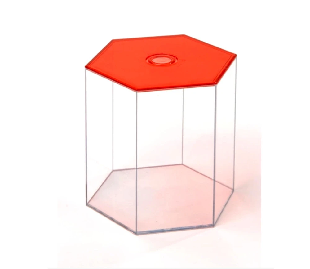 17 Volumes Géométriques Plastique Translucide 5.6 Cm - Solides à Remplir – Image 6