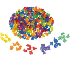 180 Grosses Pépites Gems Translucides Colorées