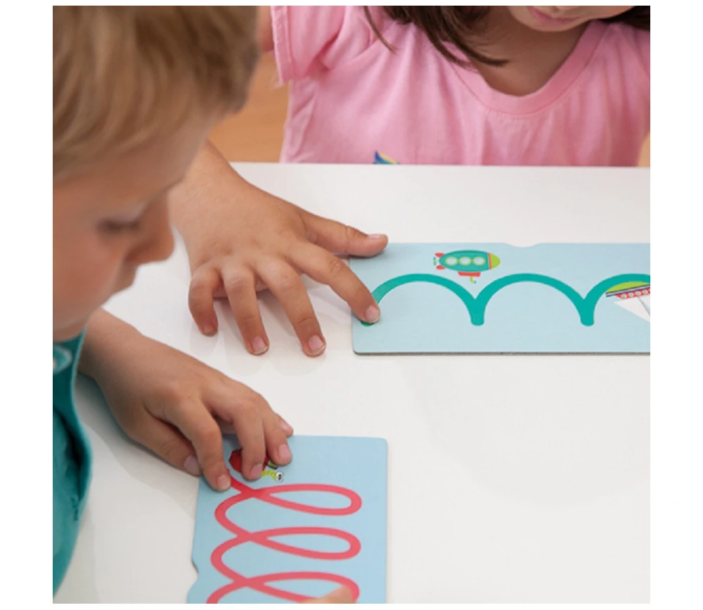 23 Cartes Tactiles Relief Tracés, Nombres Et Signes Mathématiques – Image 8