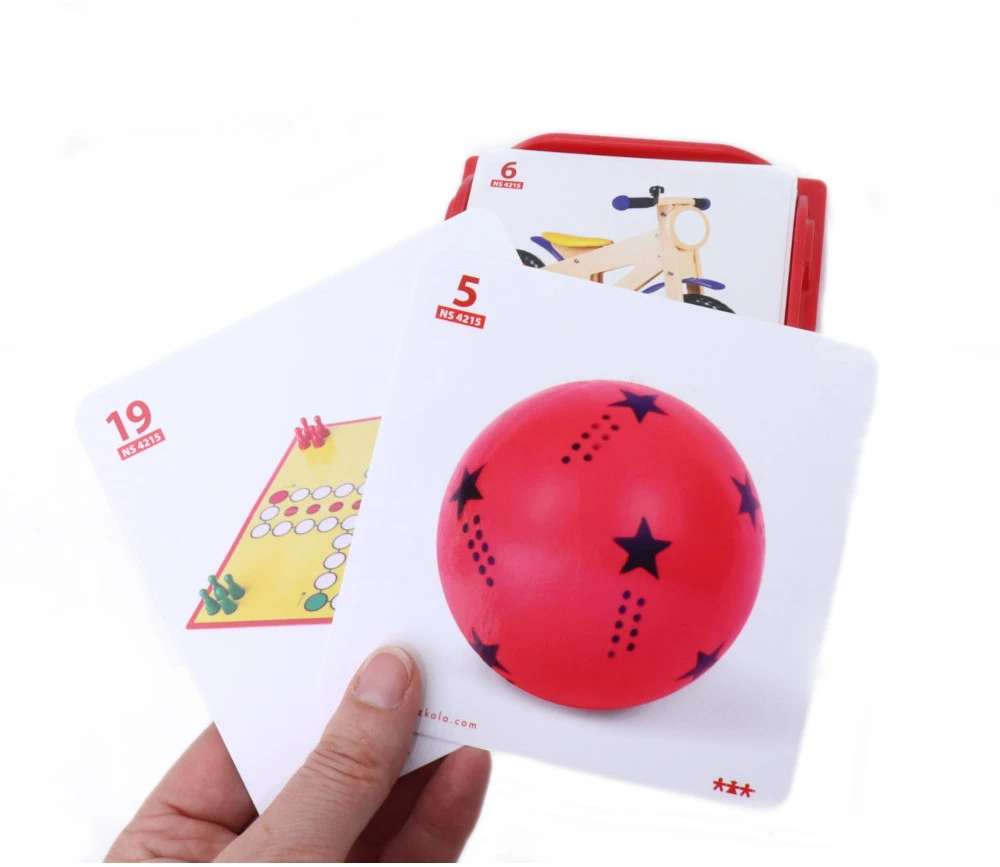 24 Fiches Illustrations Jouets 11 X 11 Cm Pour Jeux De Langage – Image 2