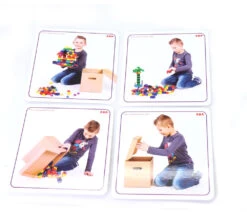 24 Images Séquences : étapes Actions Vie Quotidienne