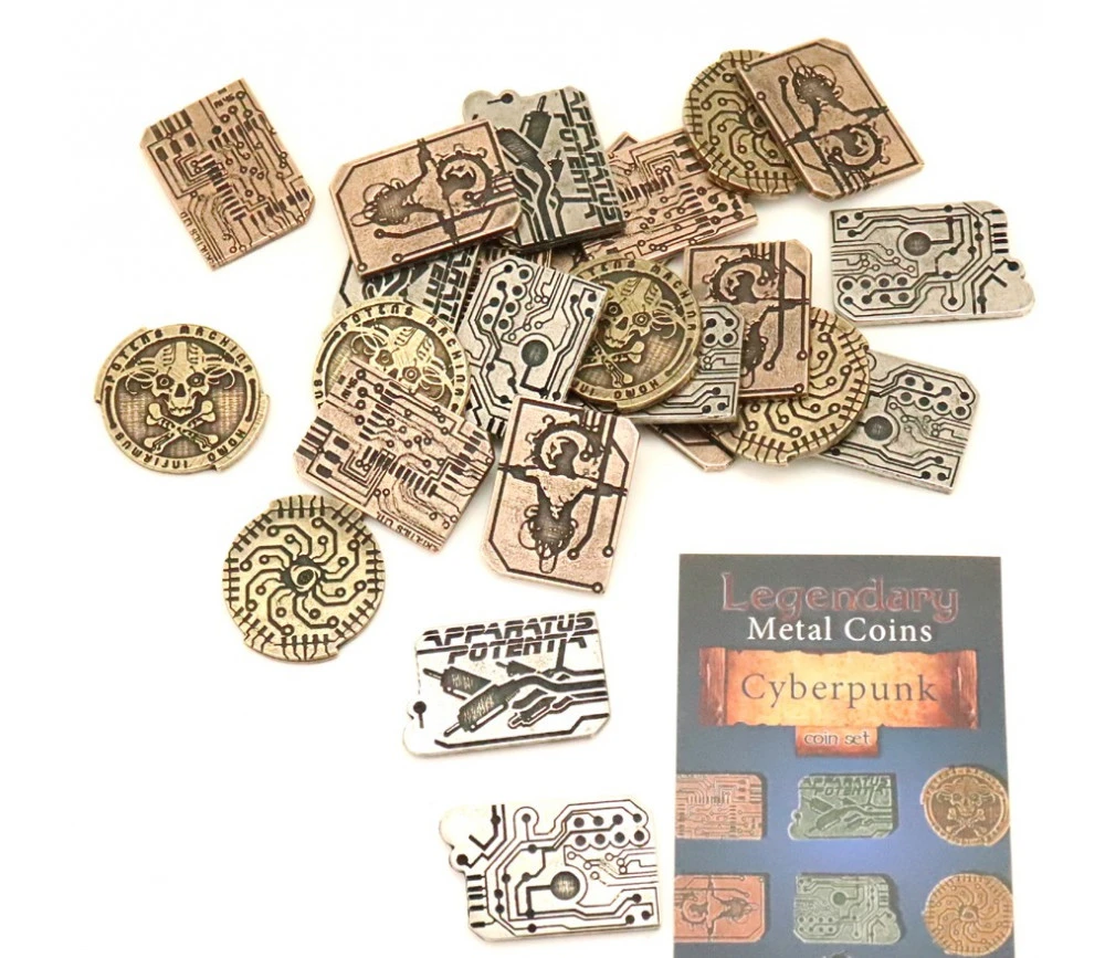 24 Pièces Cyberpunk Métal Legendary – Image 2