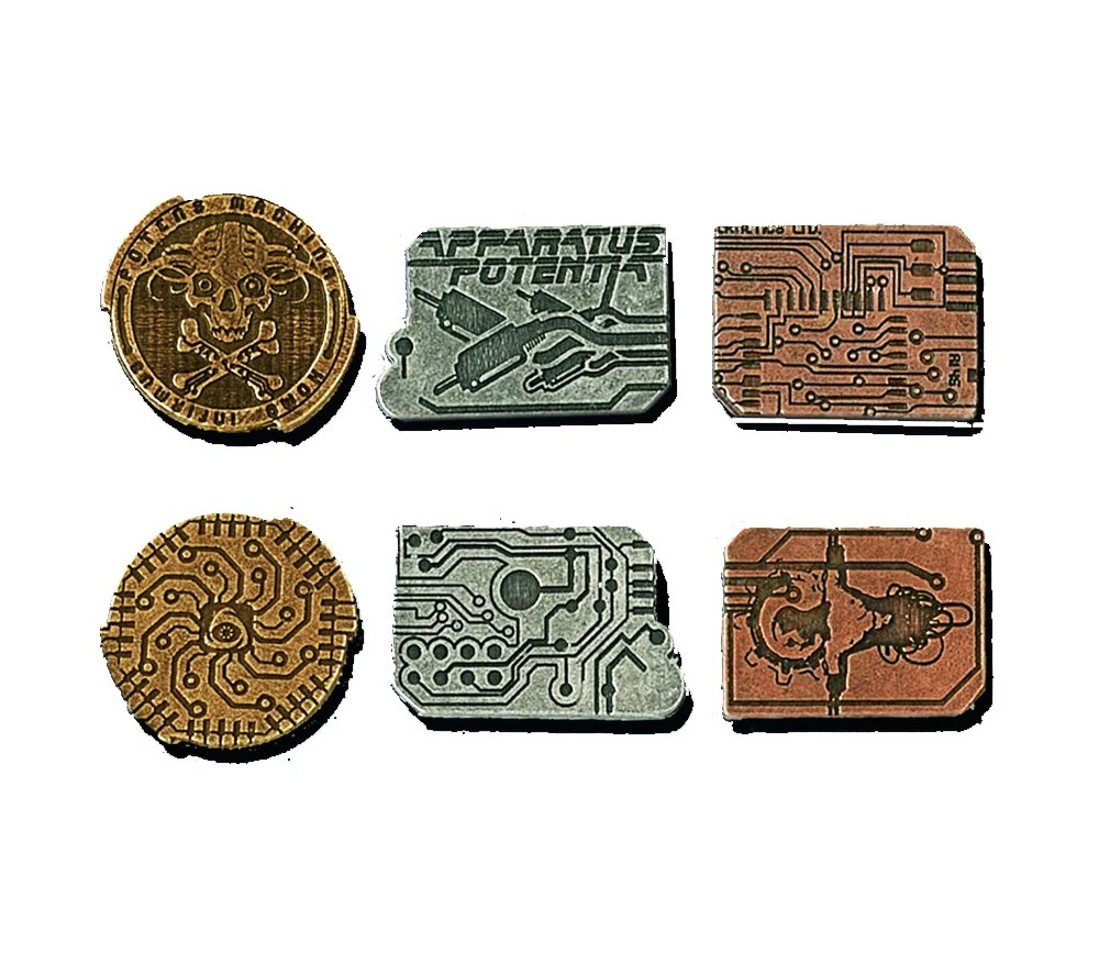 24 Pièces Cyberpunk Métal Legendary – Image 4