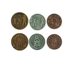 24 Pièces égyptiennes Métal Egyptian