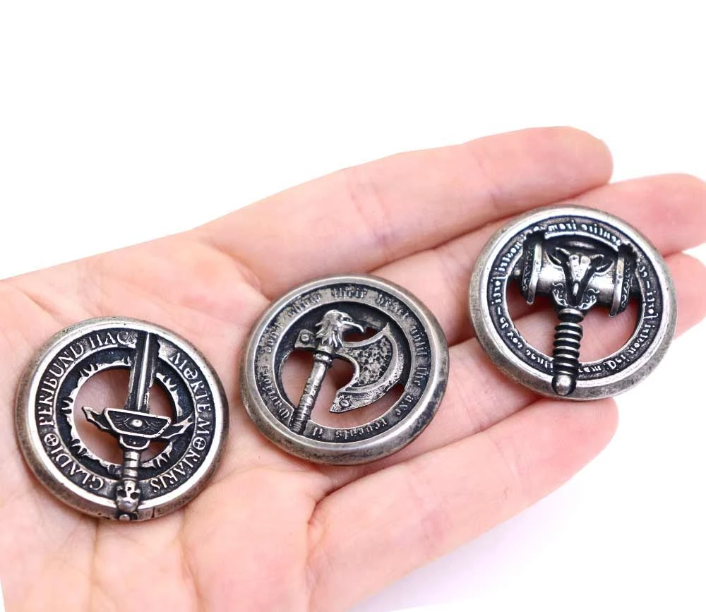 12 Pièces En Métal Adventure Weapons – Image 3