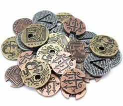 24 Pièces En Métal Atlantis