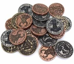 24 Pièces En Métal Dieux Nordiques - Vikings