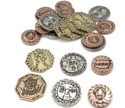 24 Pièces Métal Manga Legendary