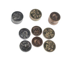 24 Pièces Wild West Métal Legendary