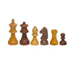 32 Pièces échecs Bois T3 Lestées