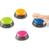 4 Buzzers Colorés Standards Pour Vos Jeux