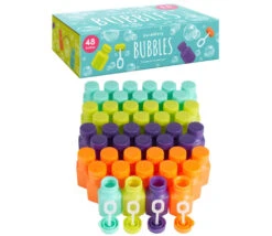 48 Mini Flacons Bulles De Savon 17 Ml