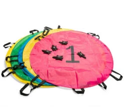 5 Parachutes Coopératifs Avec écureuils Volants