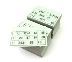 500 Cartons Loto Carton Rigides Format Standard - Super Pack