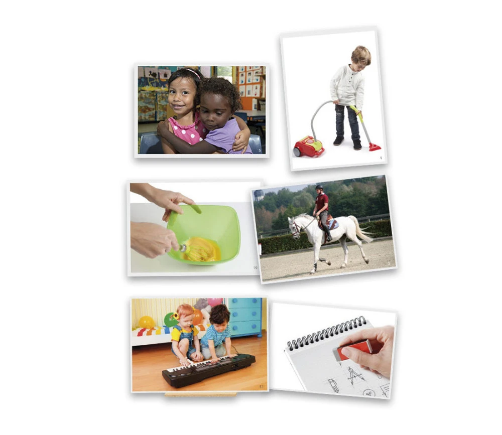 54 Fiches Photos Actions Verbes Pour Jeux De Langage – Image 2