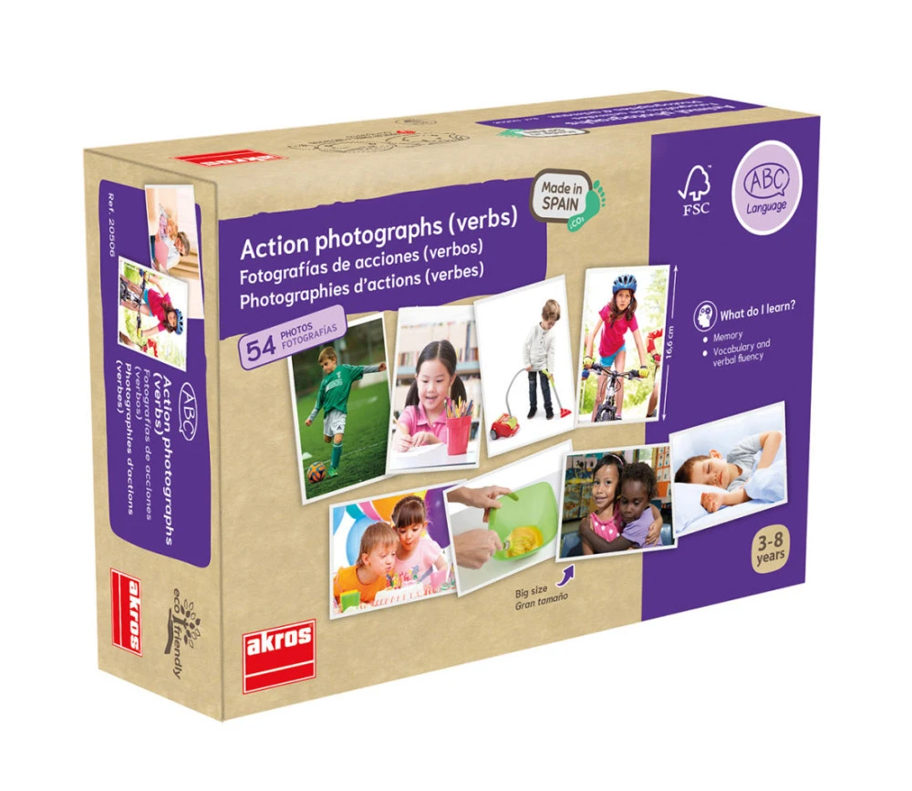 54 Fiches Photos Actions Verbes Pour Jeux De Langage