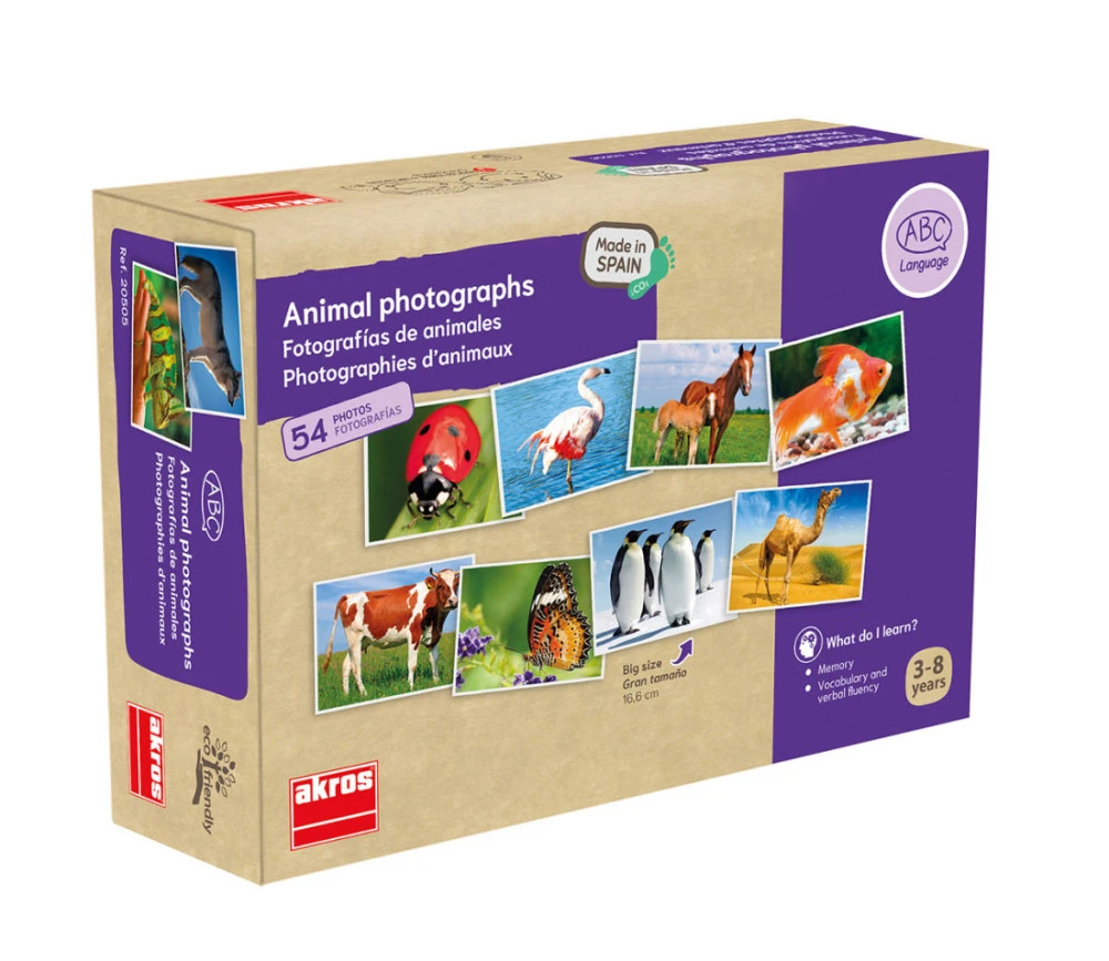 54 Fiches Photos Animaux Pour Jeux De Langage – Image 2