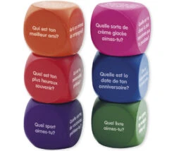 6 Grands Dés Questions Pour Discussion 4 Cm