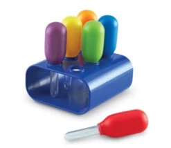 6 Pipettes Géantes Découverte Sciences Enfant