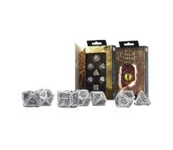 7 Dés Métal Multi-faces Call Of Cthulhu - COC