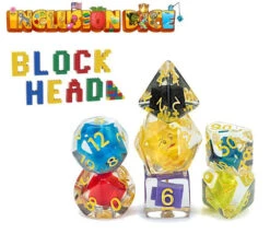 7 Dés Multifaces Bloc De Construction