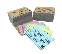 96 Cartons Loto Carton Rigides Format Standard