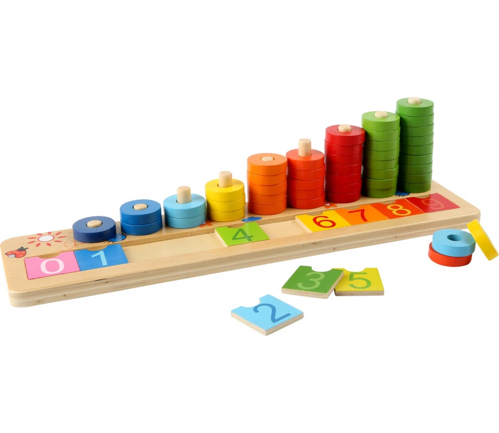 Abaque Compteur En Bois 40 Cm Avec 45 Anneaux