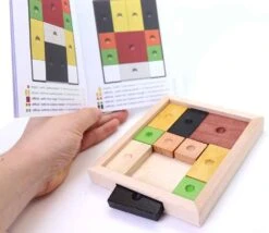 Ane Rouge En Bois - Jeu Casse Tête