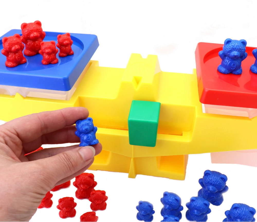 Balance éducative 2 Plateaux Pour Apprentissage Poids. – Image 2