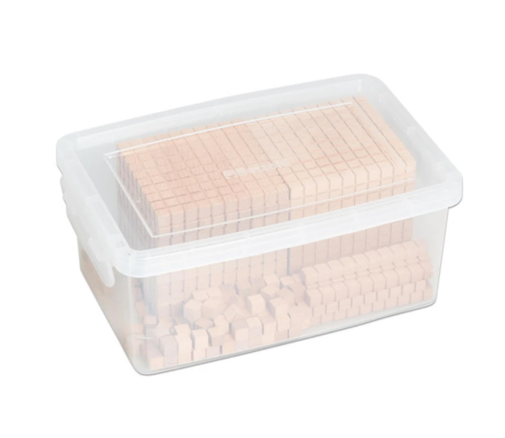 Base 10 - 120 Pièces En BOIS Centaines, Dizaines Et Unités – Image 4