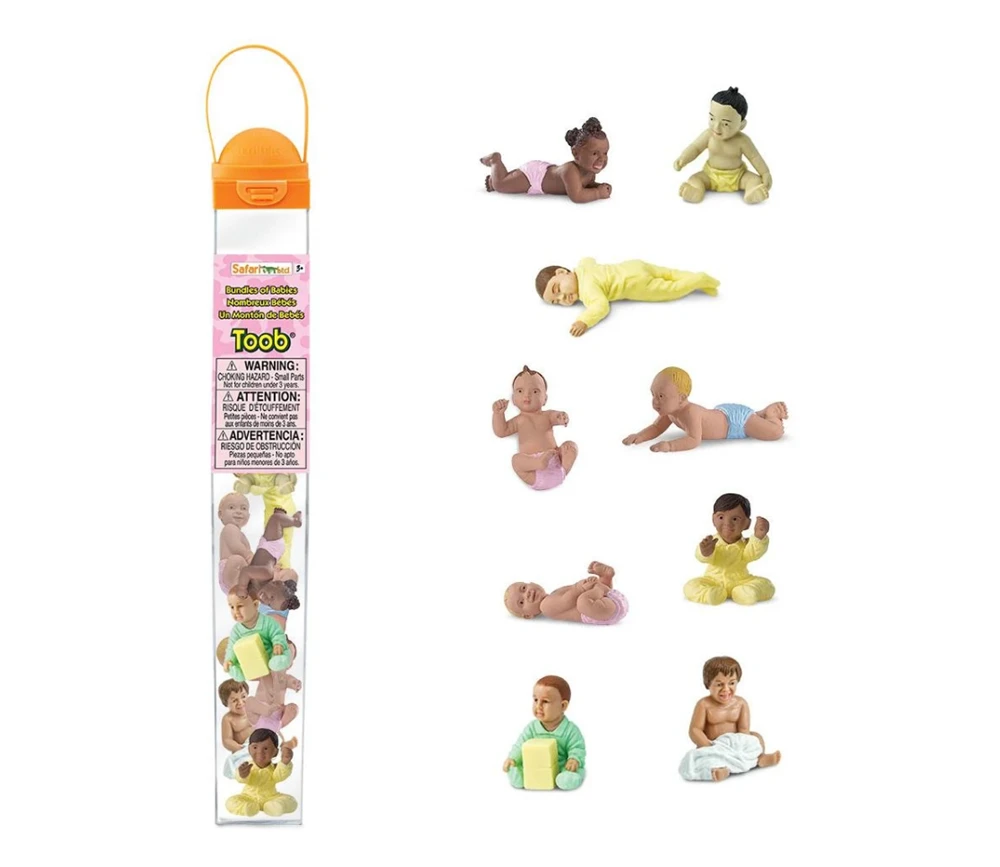 Bébés Du Monde : 9 Figurines De Bébé