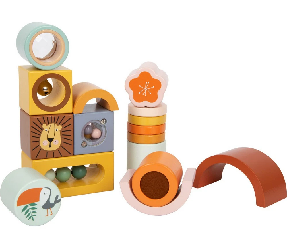 Blocs Sensoriels En Bois Découverte Bébé – Image 2