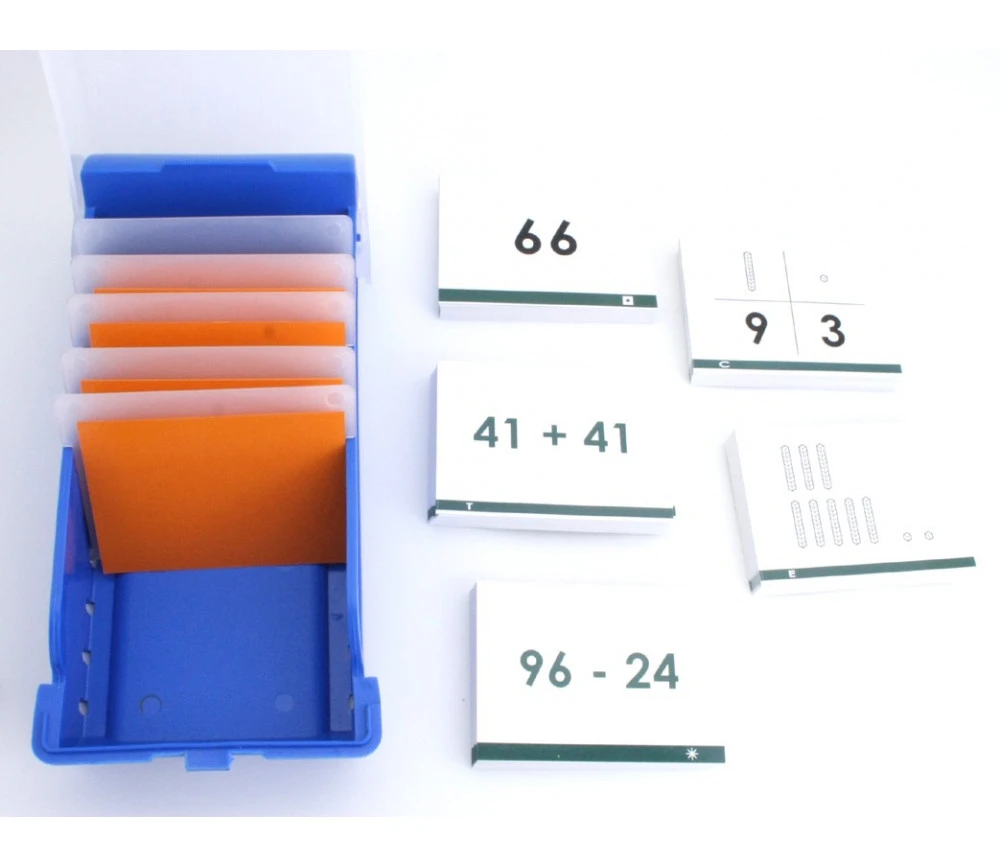 Boite 140 Cartes Calcul Base 10 - Jusqu'à 1000 – Image 3
