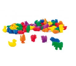 72 Animaux De La Ferme 3 Cm- 6 Couleurs