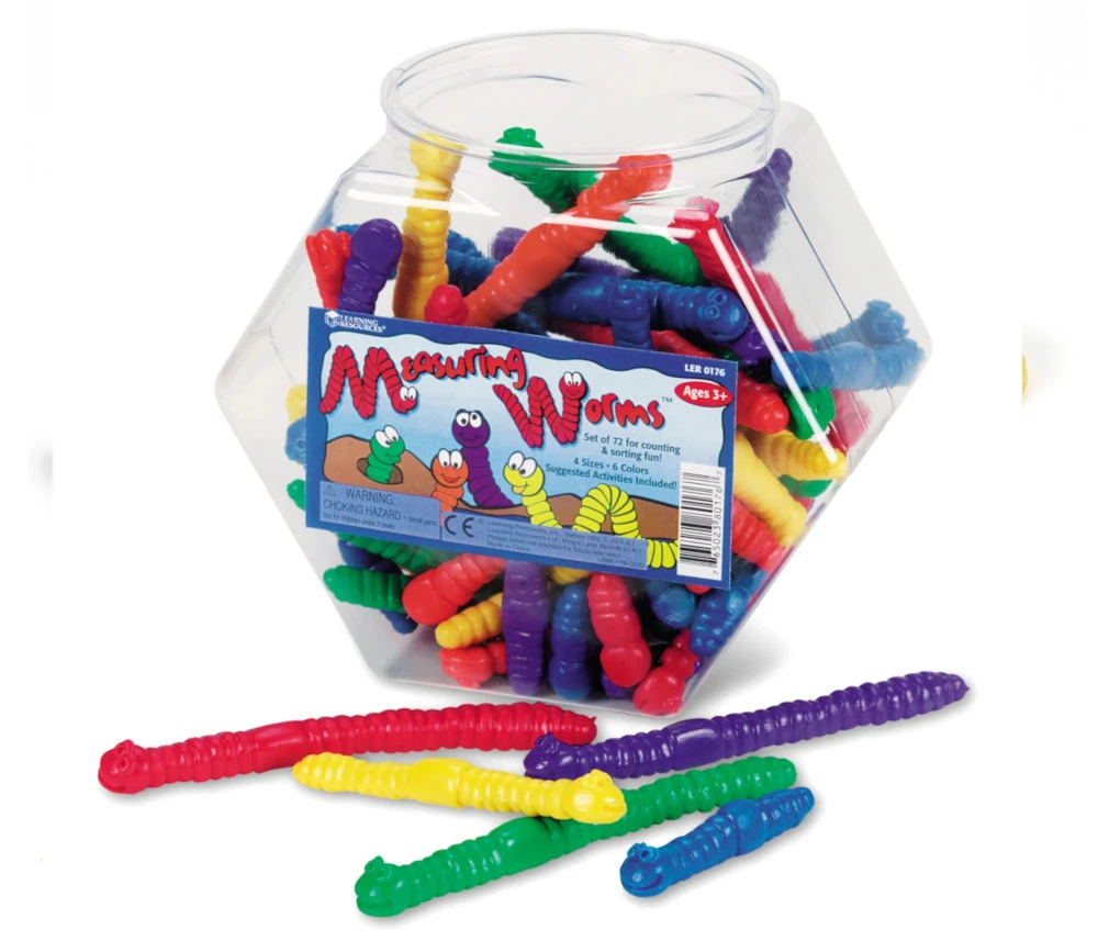 Boite 72 Pions Chenilles De Mesure - 4 Longueurs – Image 3