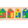 Puzzle Maisons Des Formes Et Couleurs