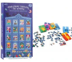Calendrier De L'Avent : 24 Mini Puzzles De 50 Pièces. Noël